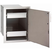 Fire Magic Aurora Single Access Door with Dual Drawers (Right or Left Swing)