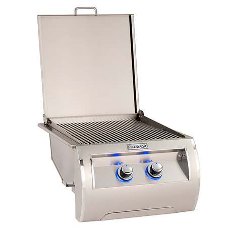Fire Magic Echelon Diamond Double Infrared Searing Station - Built-In