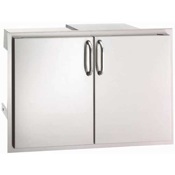Fire Magic Aurora Double Access Doors with Dual Drawers & Trash Tray