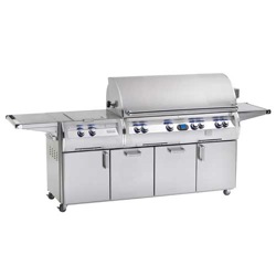 Fire Magic Echelon Diamond Series E1060 Cabinet Grill with Double Side Burner