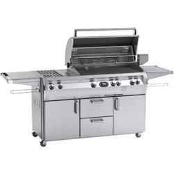 Fire Magic Echelon Diamond Series E790 Cabinet Grill with Double Side Burner
