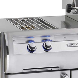 Fire Magic Echelon Diamond Series E1060 Cabinet Grill with Double Side Burner