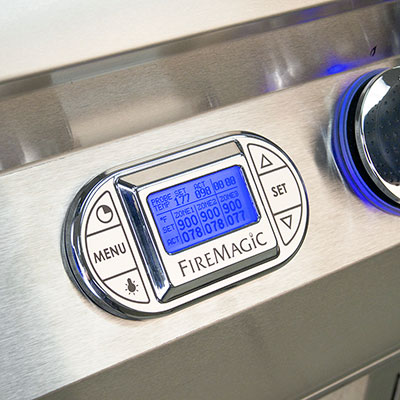 Fire Magic Echelon Diamond Series E660 Built-In Grill with Rotisserie