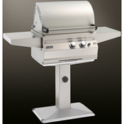 Fire Magic Aurora A430 Patio Post Mount Grill (Optional Rotisserie)