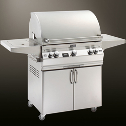 Fire Magic Aurora A660 Portable Grill with Side Burner (Optional Rotisserie)