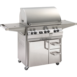 Fire Magic Echelon E790 Portable Grill with Side Burner