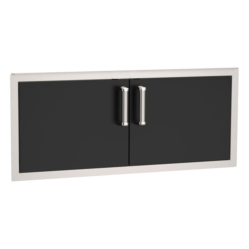 Fire Magic Echelon Flush Black Double Access Doors, Reduced Height (2 Sizes Available)