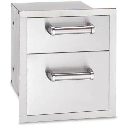 Fire Magic Echelon Flush Double Drawer