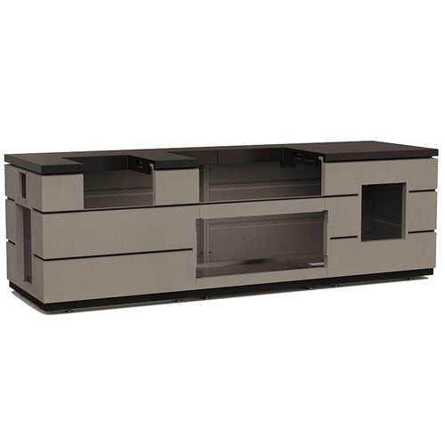 Fire Magic "Contemporary Pre-Fab Grill" Island - Smoke