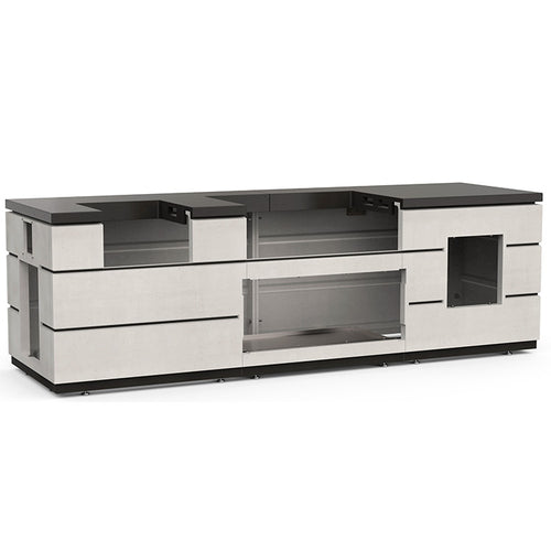 Fire Magic "Contemporary Pre-Fab Grill" Island - White Aspen