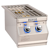 Fire Magic Aurora Double Side Burner - Built-In