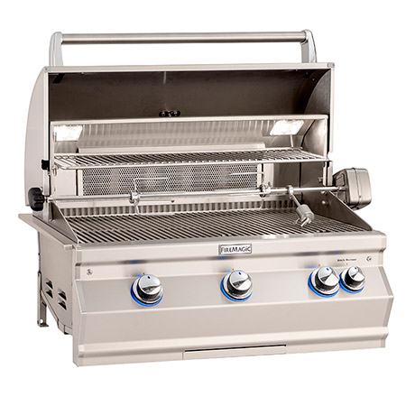 Fire Magic Aurora A540 Built-In Grill (Optional Rotisserie)