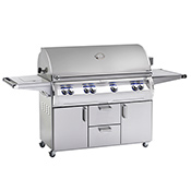 Fire Magic Analog Echelon Diamond Series E1060 Cart Grill with Single Side Burner