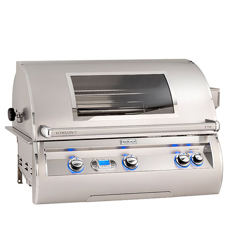 Fire Magic Echelon Diamond Series E790 Built-In Grill with Rotisserie