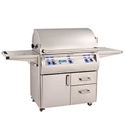 Fire Magic Echelon Diamond Series E790 Cart Grill with Single Side Burner