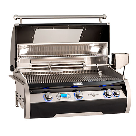 Fire Magic Echelon Black Diamond Series H790 Built-In Grill with Rotisserie