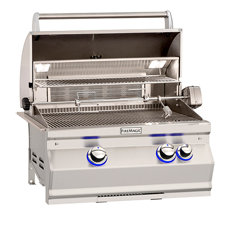 Fire Magic Aurora A430 Built-In Grill (Optional Rotisserie)