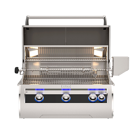 Fire Magic Analog Echelon Diamond Series E660 Built-In Grill with Rotisserie