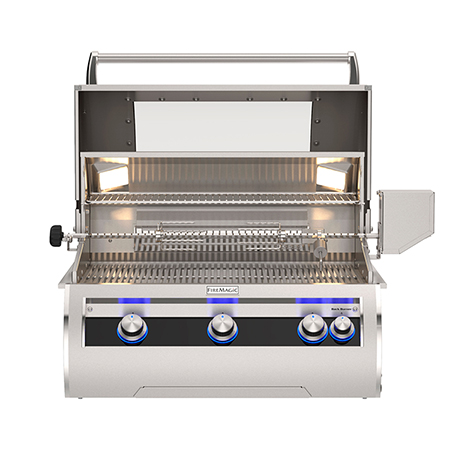 Fire Magic Analog Echelon Diamond Series E660 Built-In Grill with Rotisserie