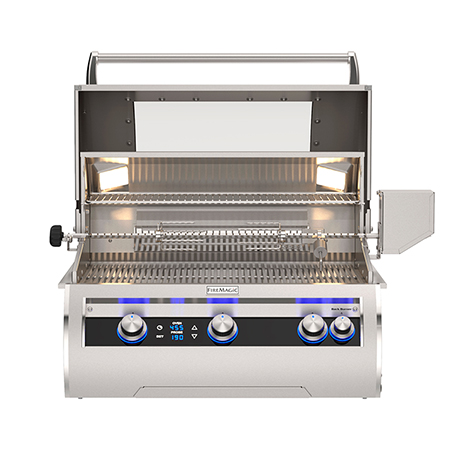 Fire Magic Echelon Diamond Series E660 Built-In Grill with Rotisserie