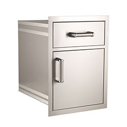 Fire Magic Echelon Flush Medium Pantry Door and Drawer Combo