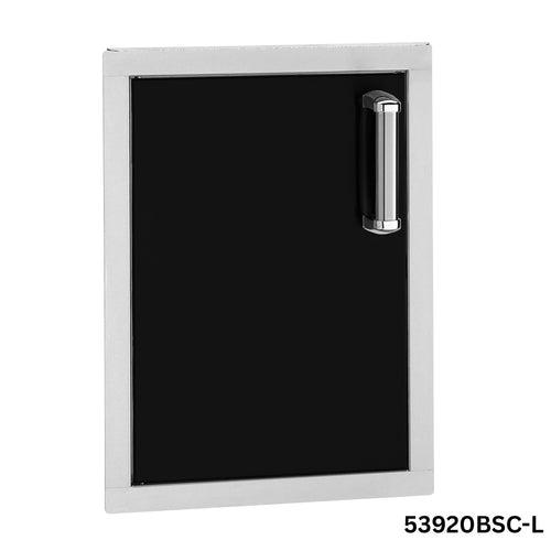 Fire Magic Echelon Flush Black Single Access Door - 2 Sizes Available (Right or Left Swing)