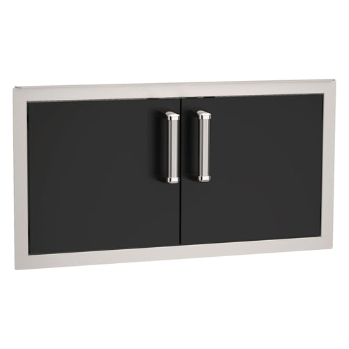 Fire Magic Echelon Flush Black Double Access Doors, Reduced Height (2 Sizes Available)