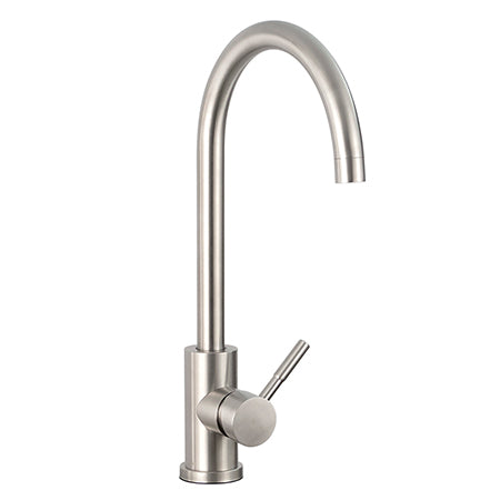 Fire Magic Stainless Steel Double Under Mount Sink and Stainless Steel Faucet