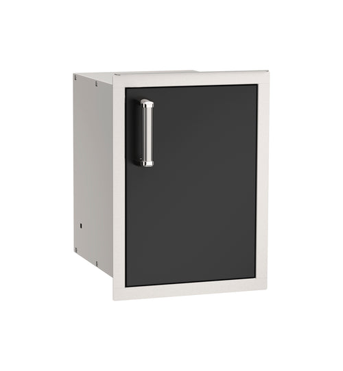 Fire Magic Echelon Flush Black Single Access Door with Dual Drawers (Right or Left Swing)
