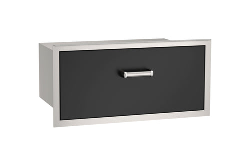 Fire Magic Echelon Flush Black 30" Single Enclosed Drawer