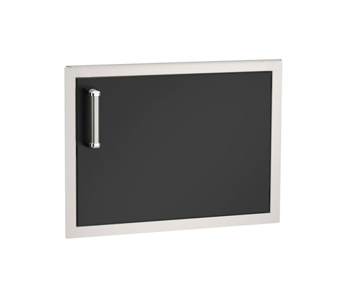 Fire Magic Echelon Flush Black Single Access Door - 2 Sizes Available (Right or Left Swing)