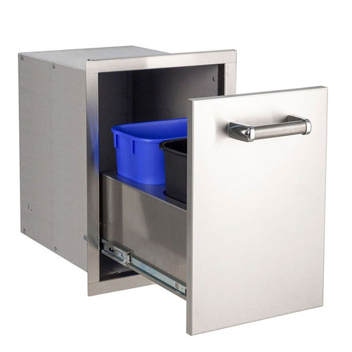 Fire Magic Echelon Flush  Double Trash Cabinet